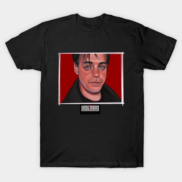 Portrait of Lindemann T-Shirt by Neon Deisy